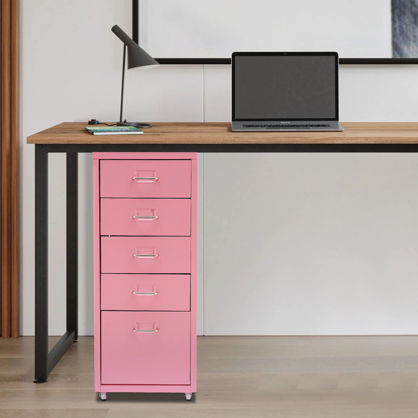 Office Furniture Plan - 27 In Tall Pink File Cabinet