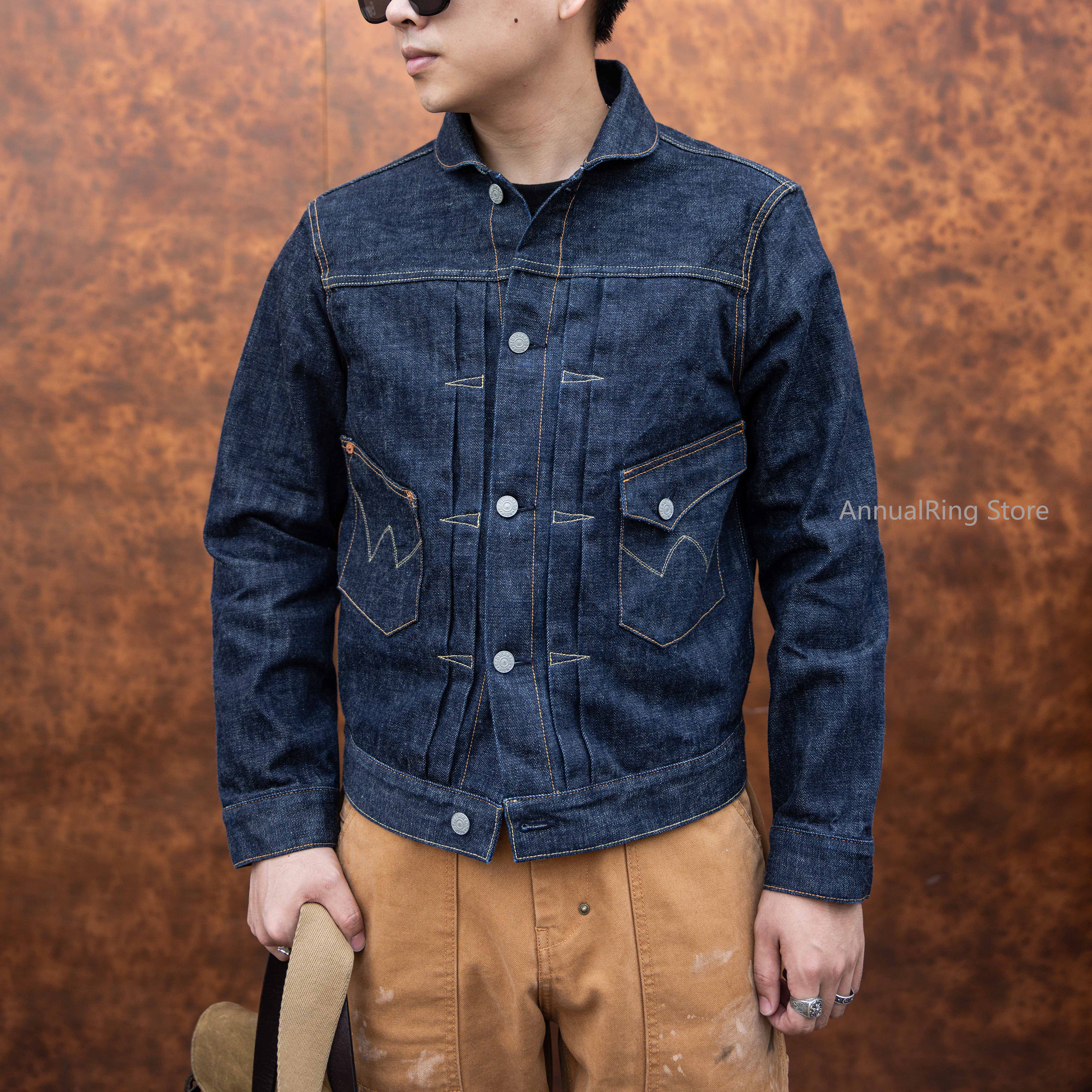Coat Rack Standing - Red Tornado Cow King Denim Loose
