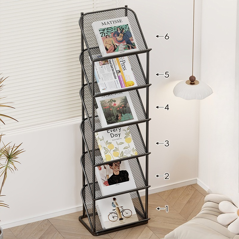 Office Furniture Plan - Magazine Storage Rack Newspaper Rack Display