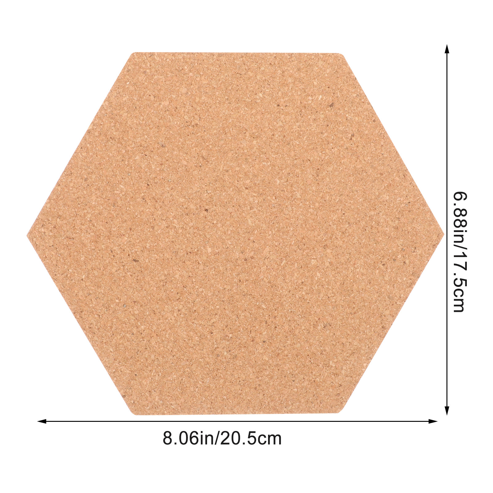 1Set Hexagon Cork Board Wall M – Bulletin Board Cork recenzja i cena