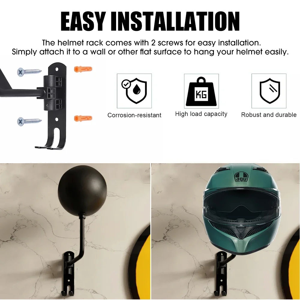 Motorcycle Helmet Rack Wall Mo – Coat Rack Standing recenzja i cena