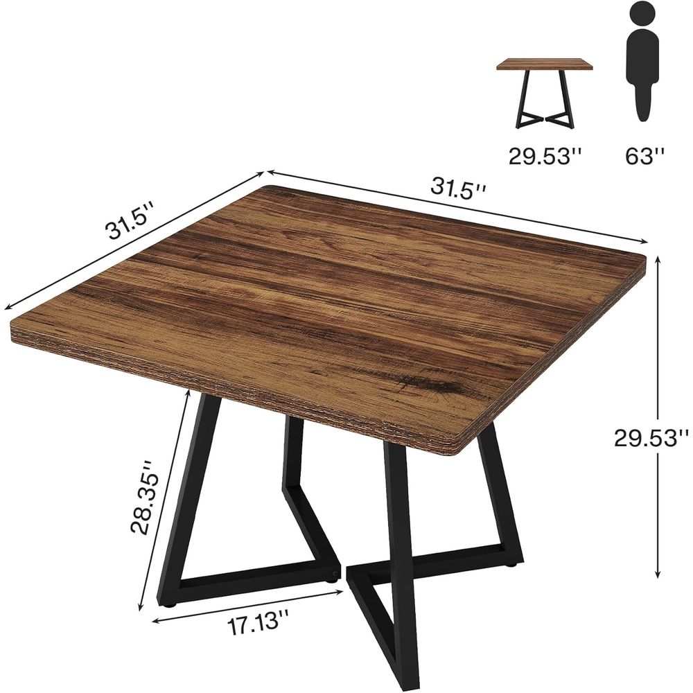 Compact 31.5 Square Wooden Tab – Office Furniture For Small Spaces recenzja i cena