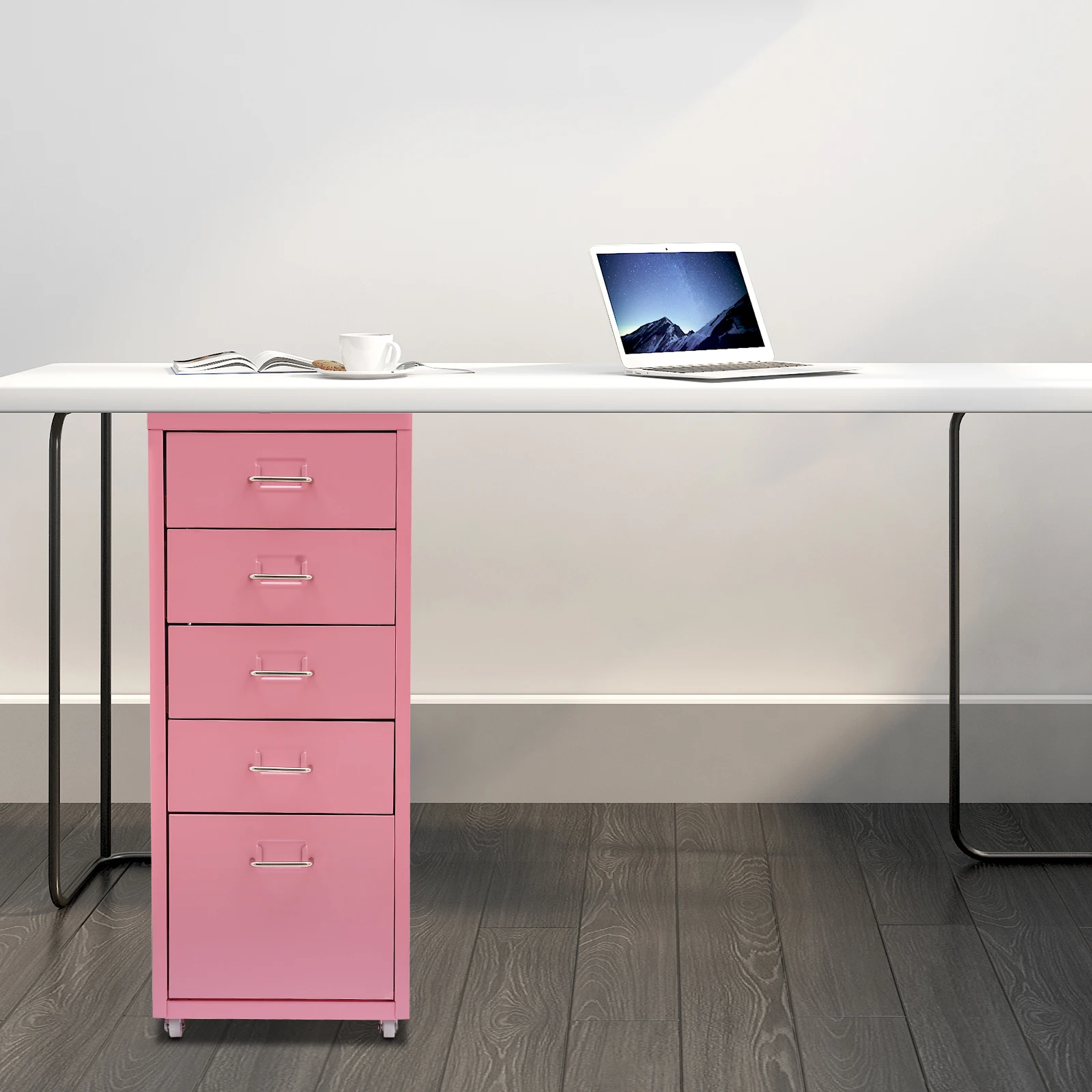 27 In Tall Pink File Cabinet o – Office Furniture Plan recenzja i cena