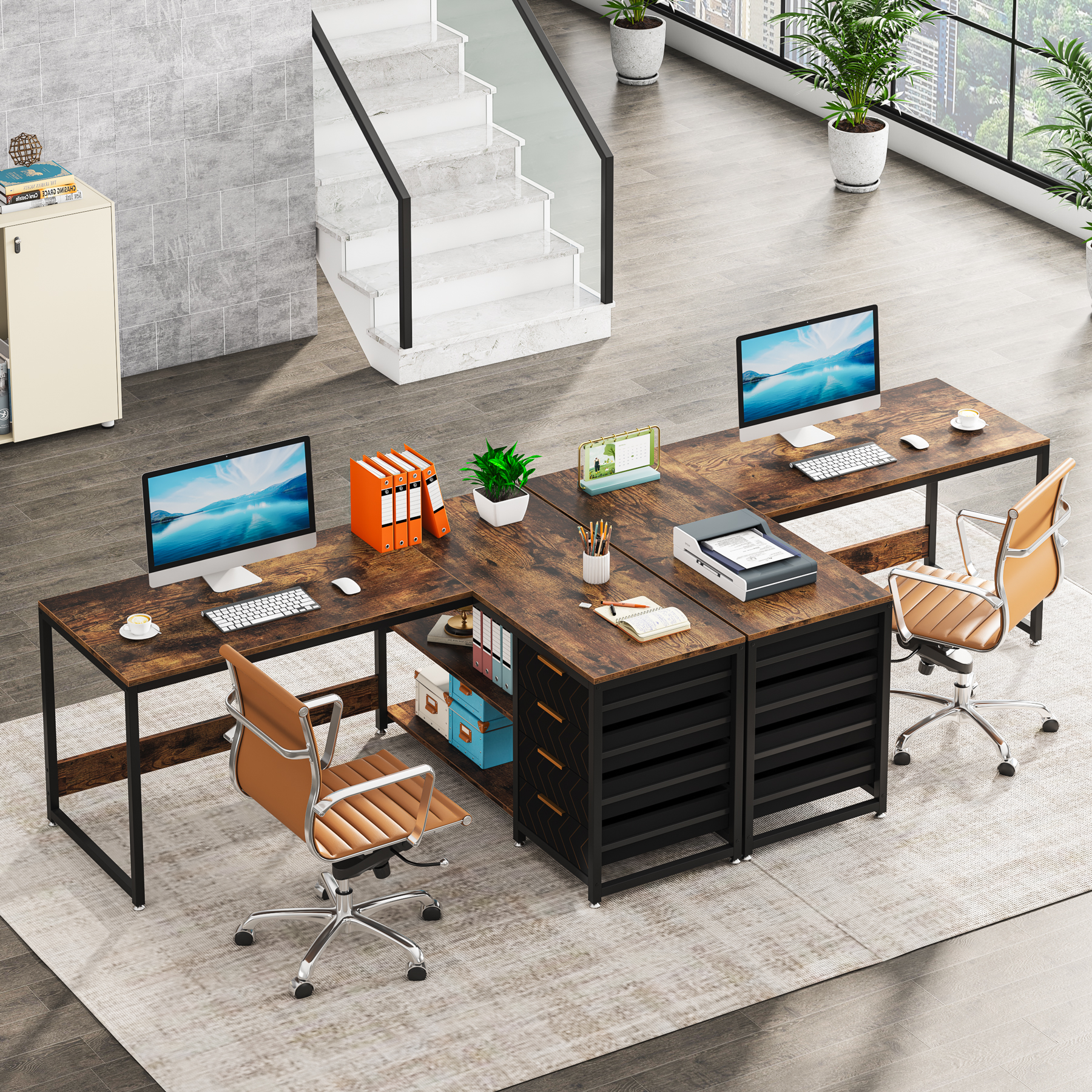 Tribesigns L Shaped Computer D – Office Furniture Plan recenzja i cena