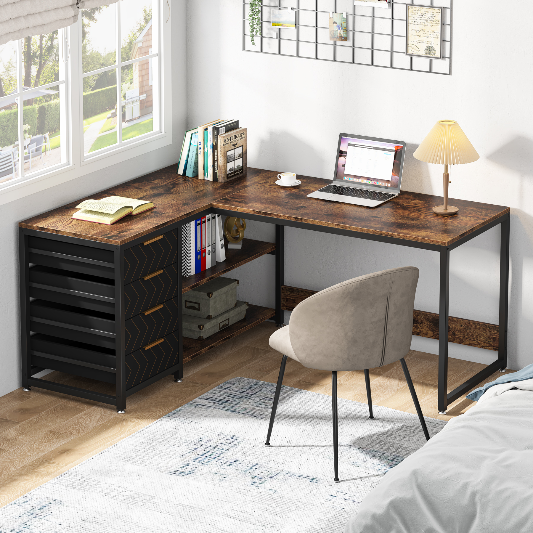 Tribesigns L Shaped Computer D – Office Furniture Plan recenzja i cena