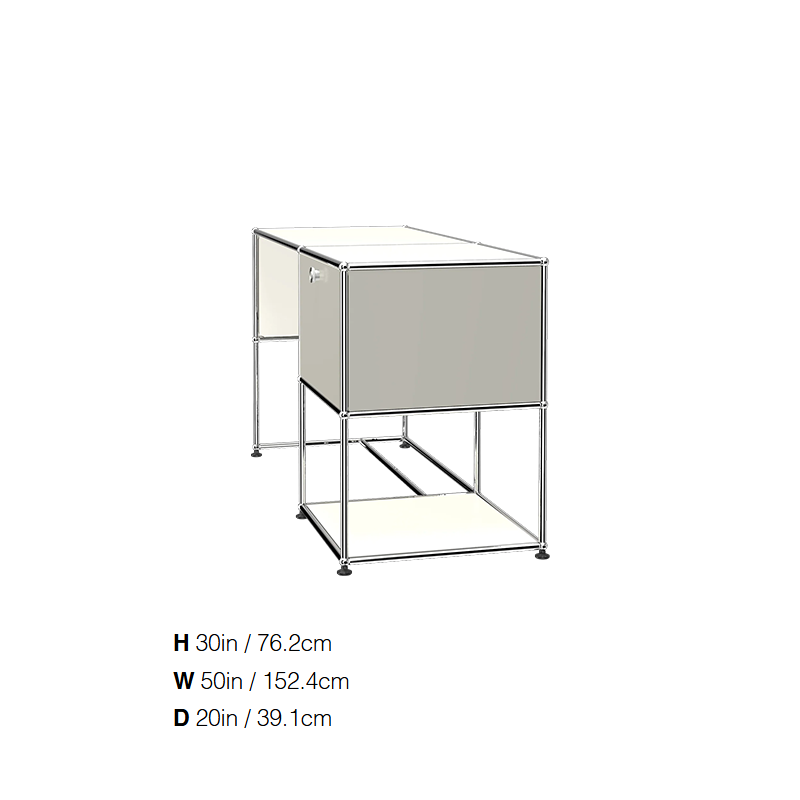 Modern Modular Metal Desk with – Office Furniture Plan recenzja i cena