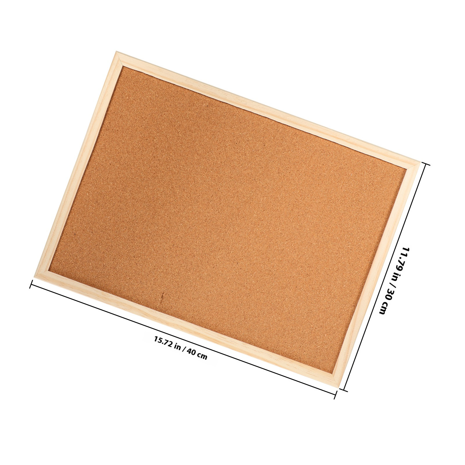 1Set Exquisite Wood Trim Cork  – Bulletin Board Cork recenzja i cena