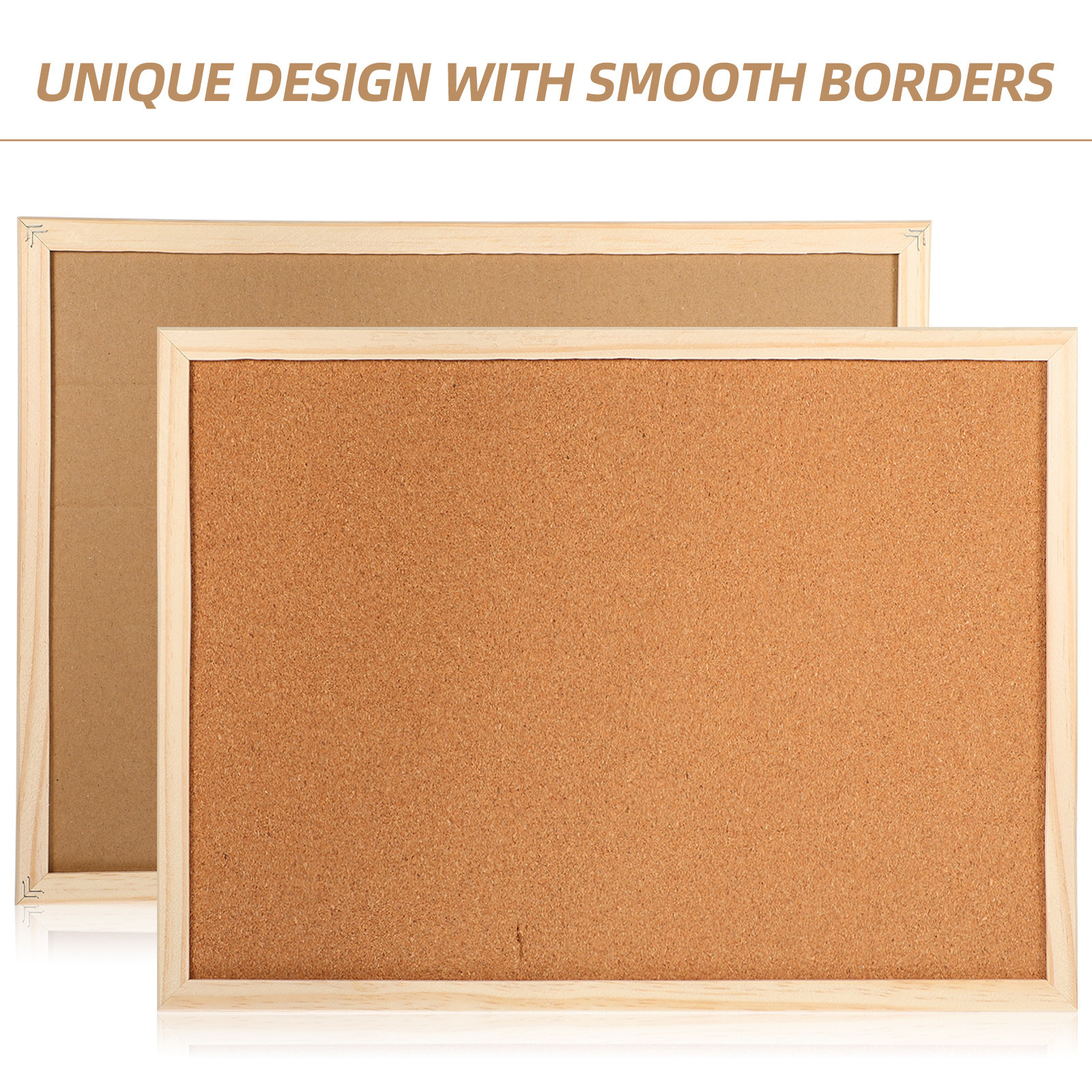 1Set Exquisite Wood Trim Cork  – Bulletin Board Cork recenzja i cena