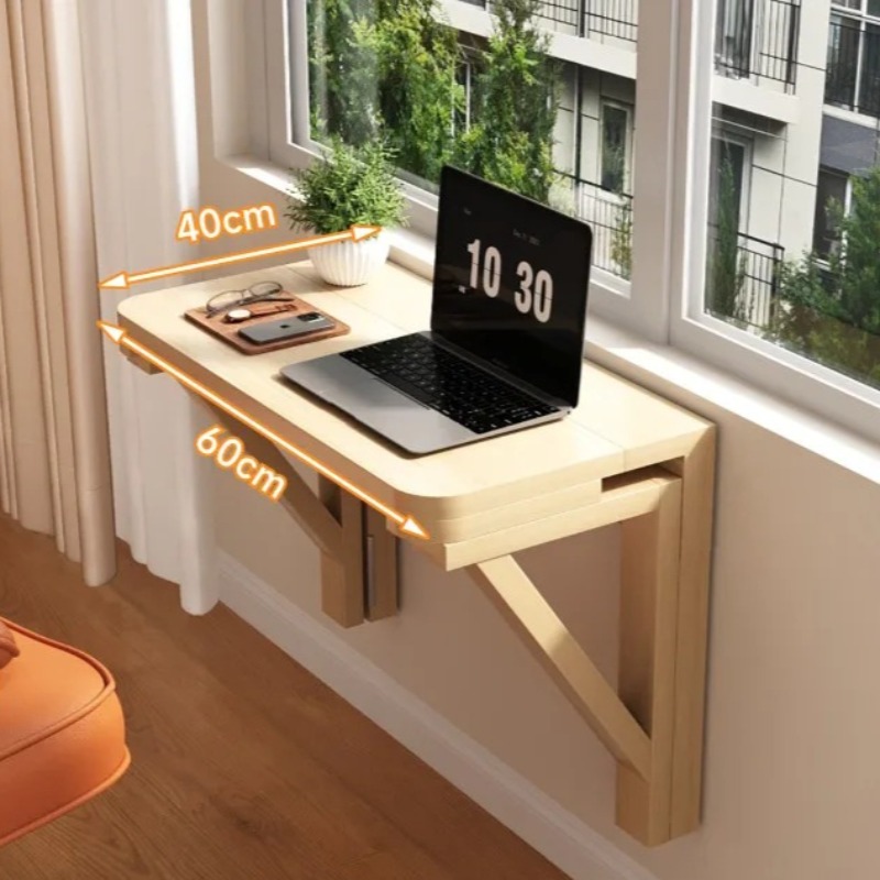 Wall Mounted Folding Desk, Sol – Office Furniture For Small Spaces recenzja i cena