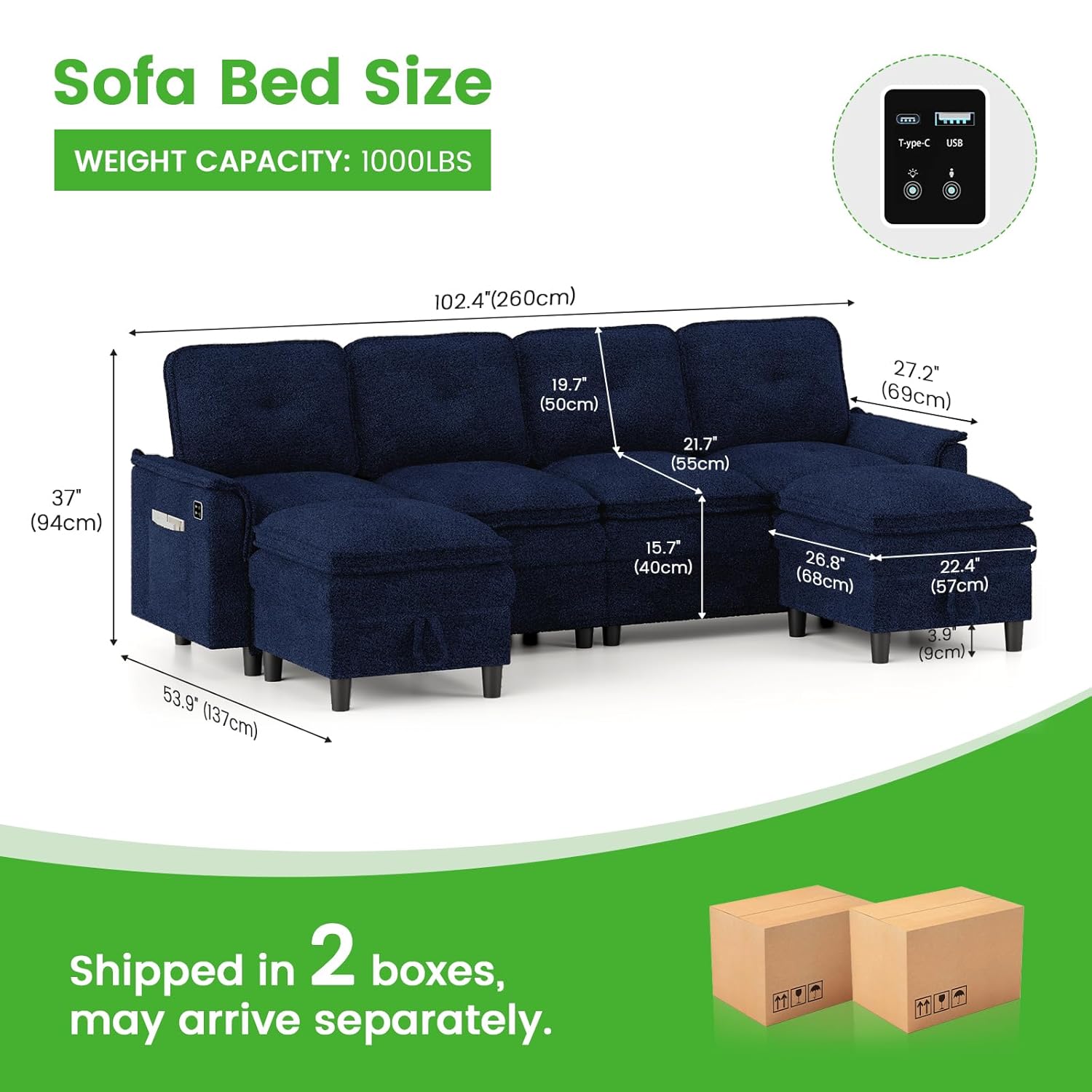 U/L Shaped 4 Seat Sectional So – Office Furniture Plan recenzja i cena