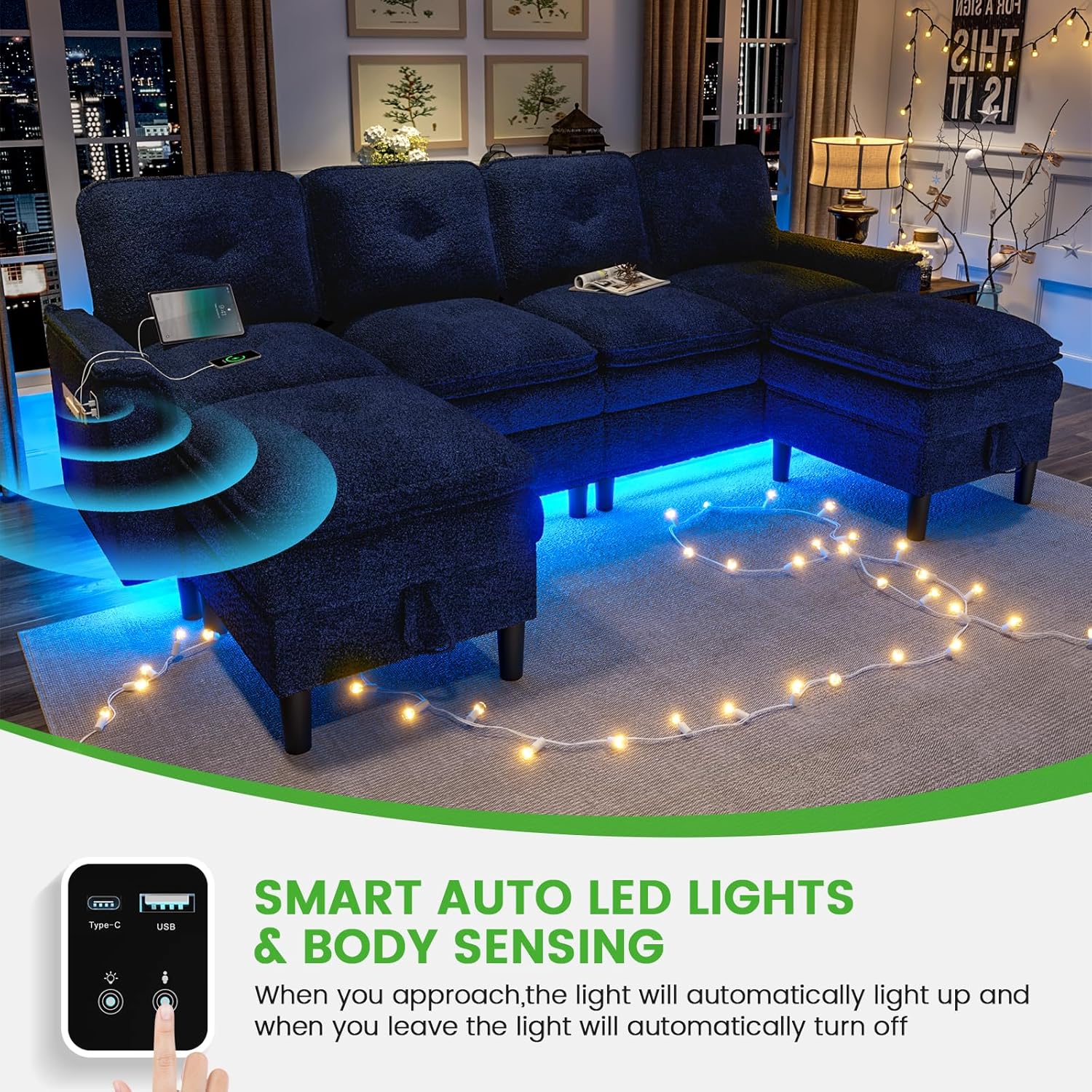 U/L Shaped 4 Seat Sectional So – Office Furniture Plan recenzja i cena