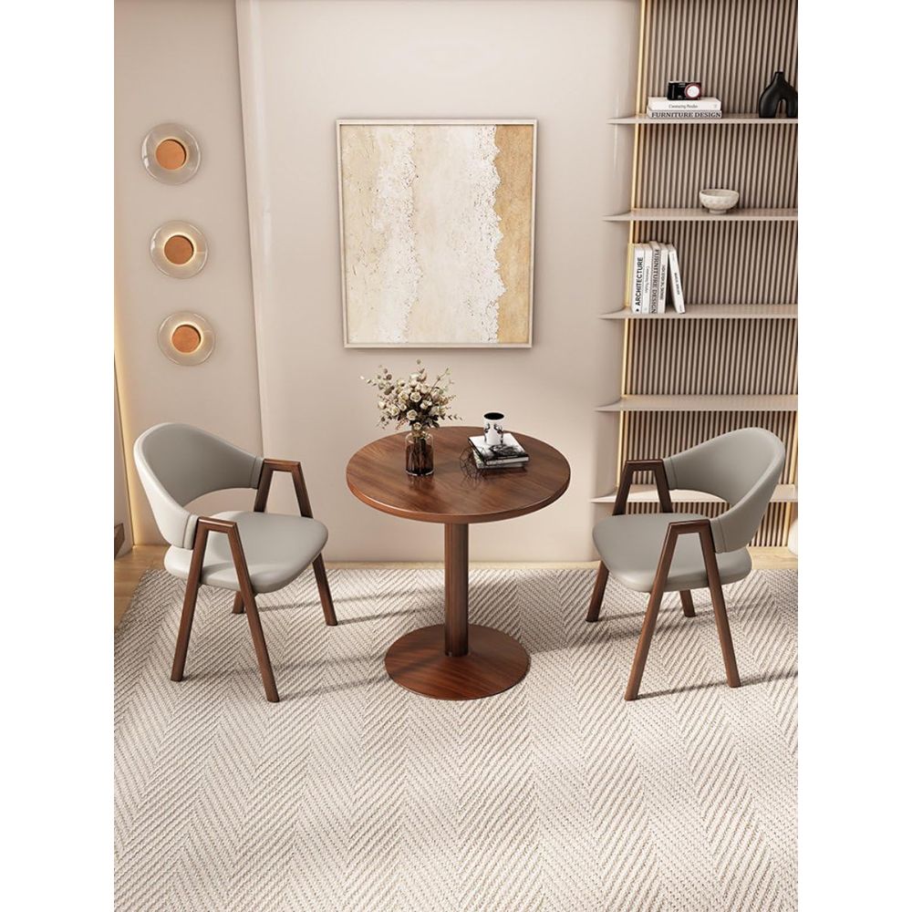 Round Retion Desk with 2 Chair – Office Furniture For Small Spaces recenzja i cena
