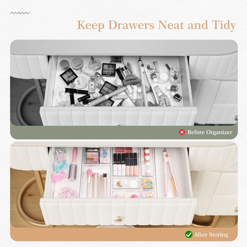 US Shipping Clear Plastic Draw – Drawer Organizer Tray recenzja i cena