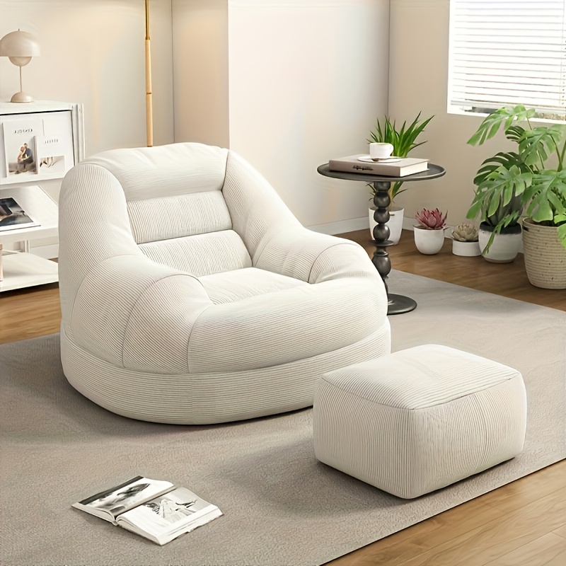 Lazy tatami sofa and footstool – Office Furniture For Small Spaces recenzja i cena