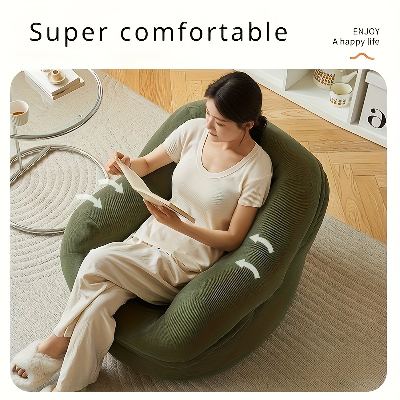 Lazy tatami sofa and footstool – Office Furniture For Small Spaces recenzja i cena
