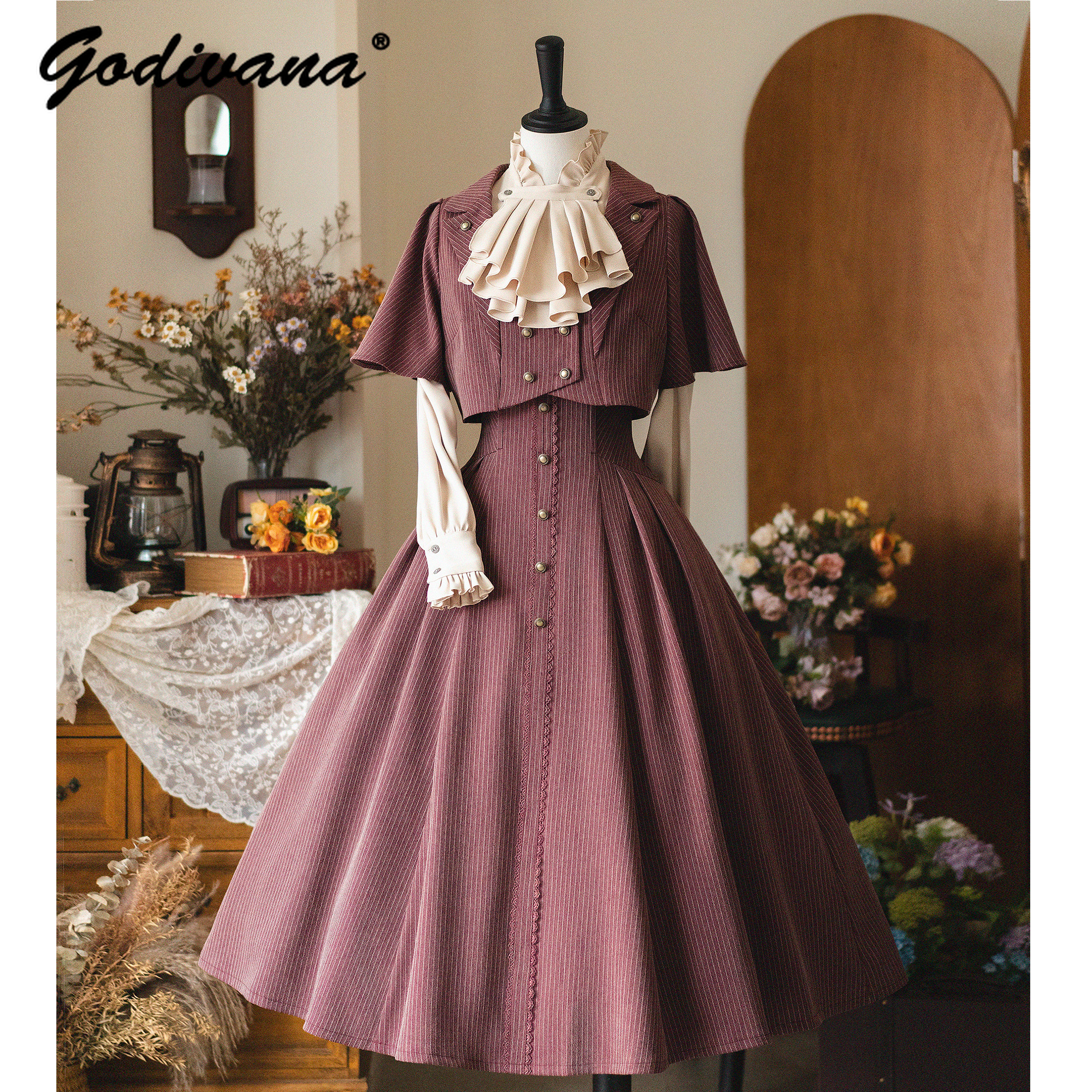 Original Retro Skirt Set Outfi – Coat Rack Standing recenzja i cena