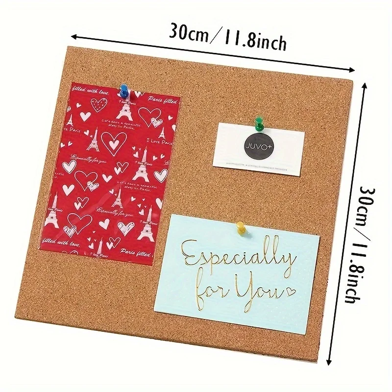 30cm/11.8in Square Frameless C – Bulletin Board Cork recenzja i cena