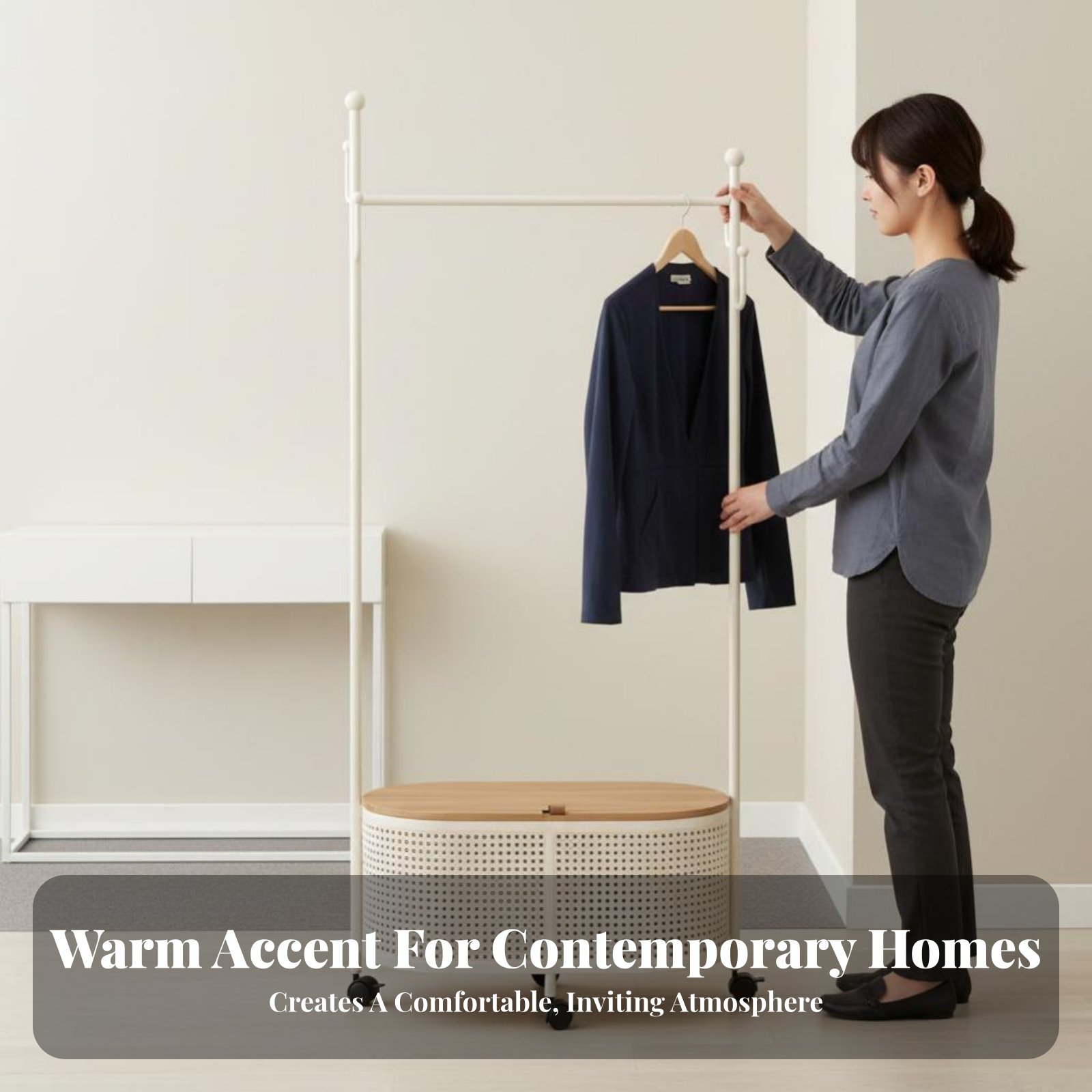 Rolling Clothes Rack Freestand – Coat Rack Standing recenzja i cena