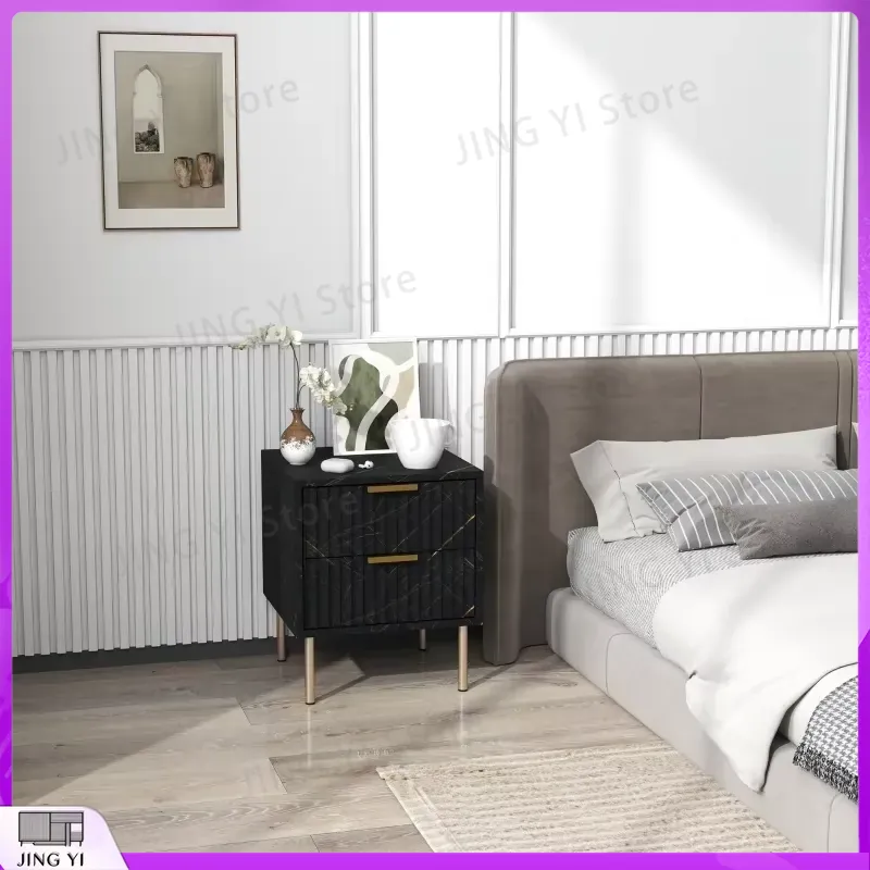 Elegant Two-Drawer Bedside Tab – Office Furniture For Small Spaces recenzja i cena
