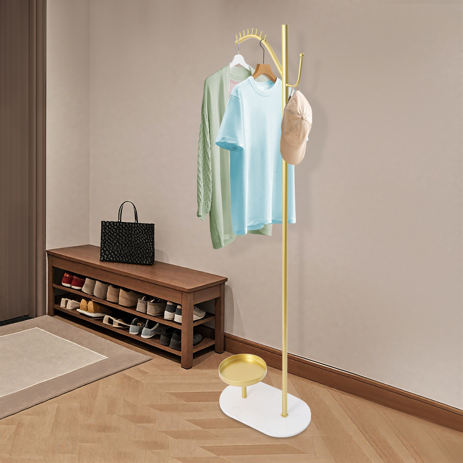 Freestanding Coat & Clothes Ra – Coat Rack Standing recenzja i cena