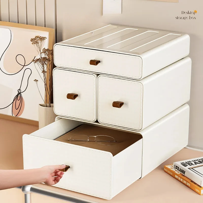 Desktop Storage Box Stackable  – Office Furniture Filing Cabinets recenzja i cena