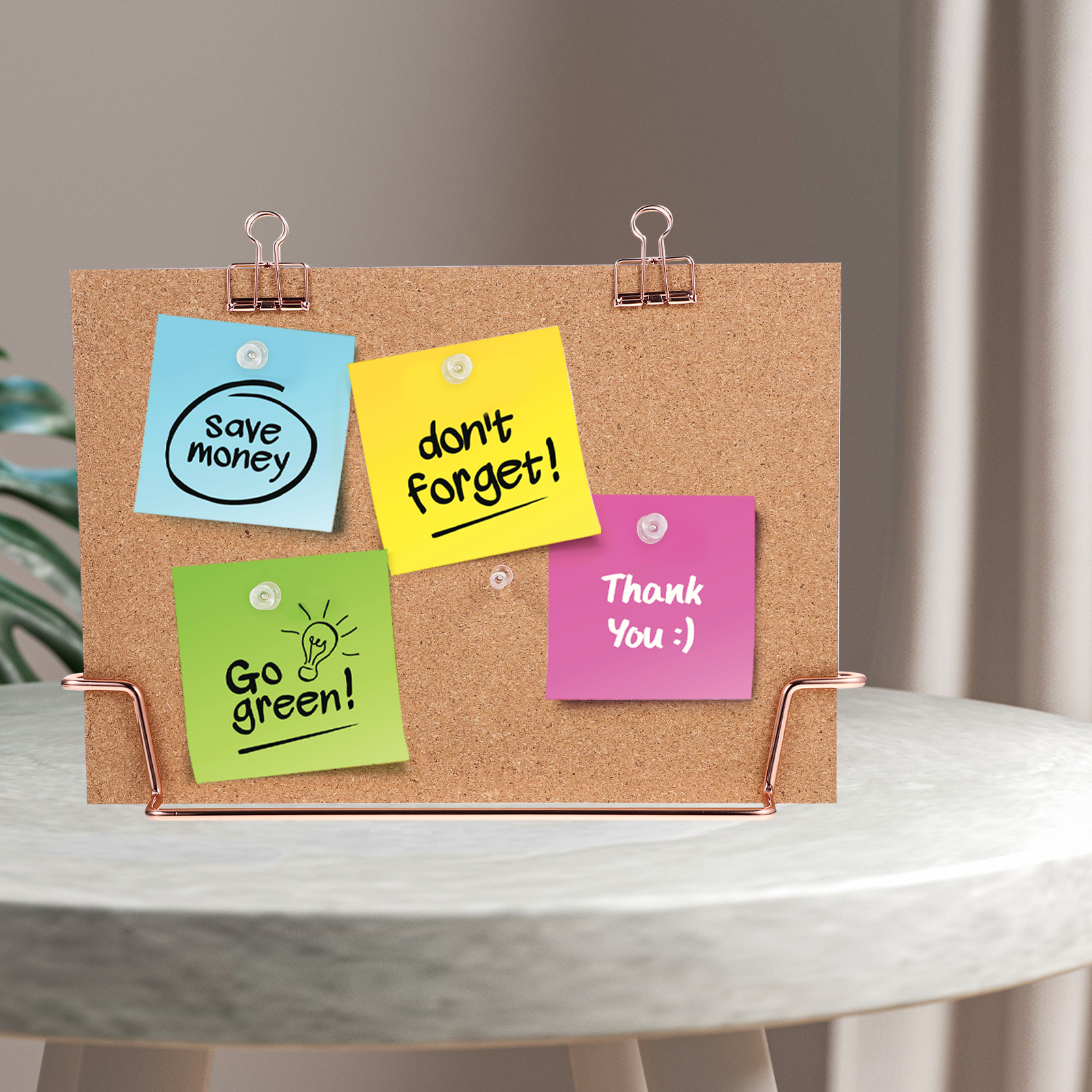 Cork Bulletin Board A4 Golden  – Bulletin Board Cork recenzja i cena