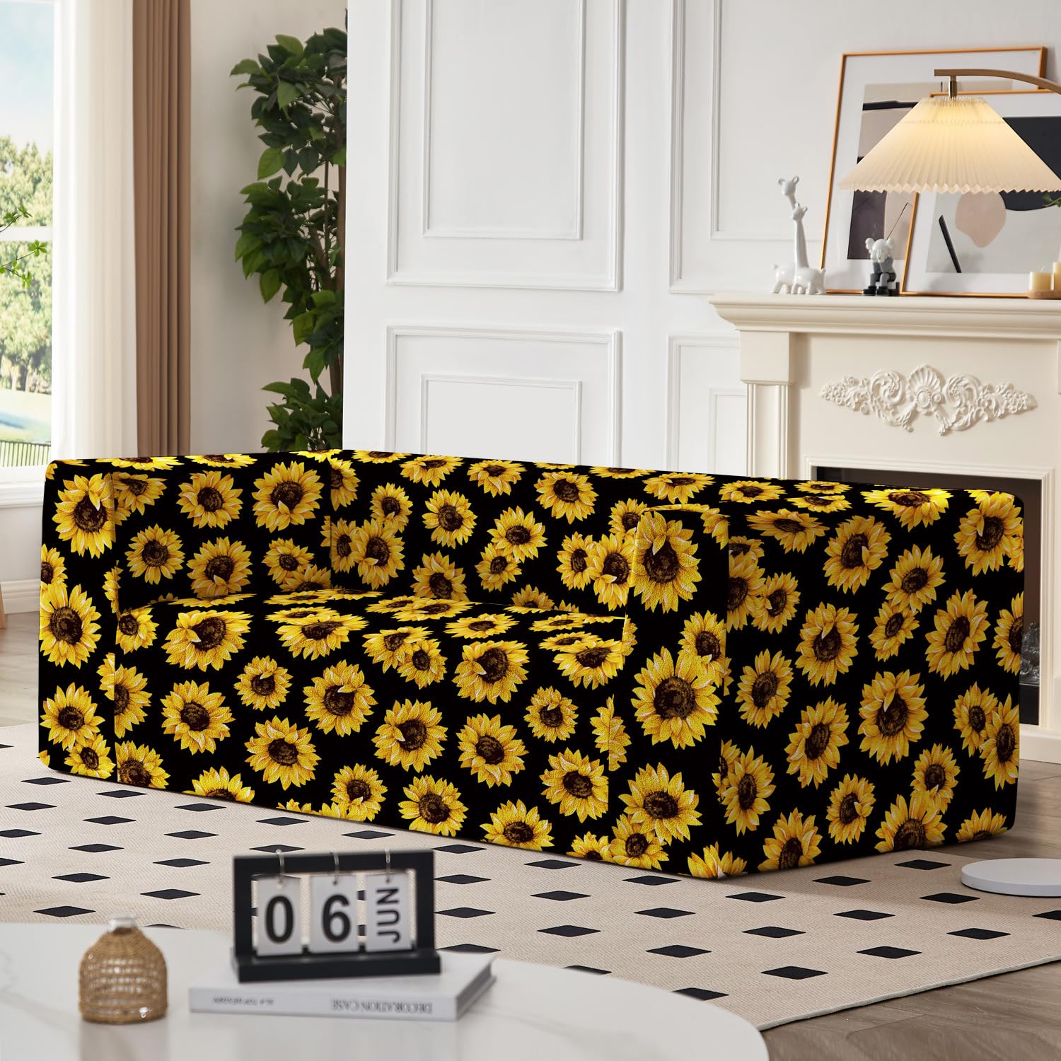 Sunflower Print Boneless Loves – Office Furniture For Small Spaces recenzja i cena