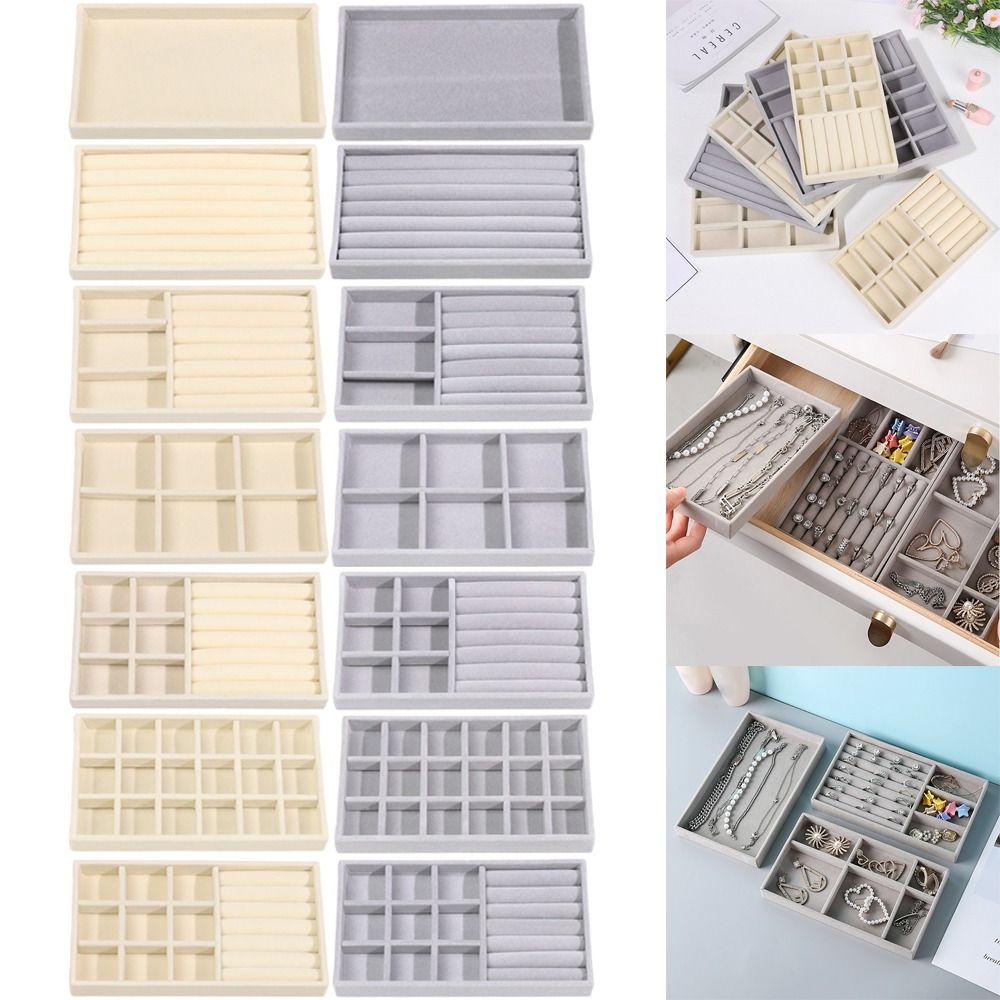 Organizer Box Stackable Velvet – Drawer Organizer Tray recenzja i cena