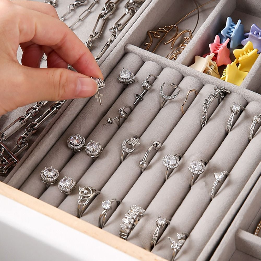 Organizer Box Stackable Velvet – Drawer Organizer Tray recenzja i cena