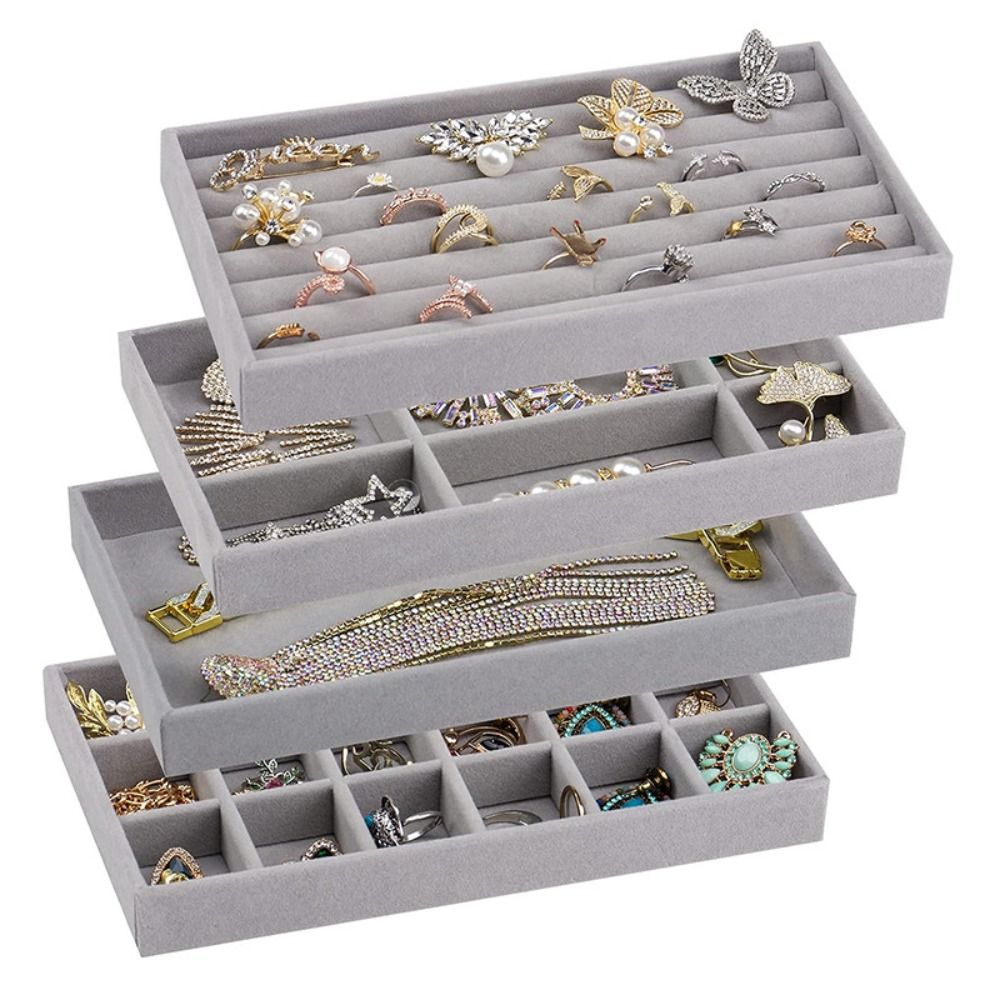 Organizer Box Stackable Velvet – Drawer Organizer Tray recenzja i cena