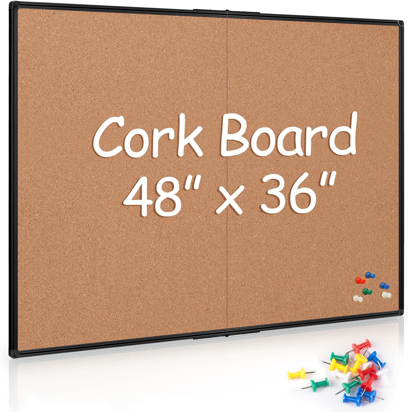 36x48 Cork Board Bulletin Boar – Bulletin Board Cork recenzja i cena