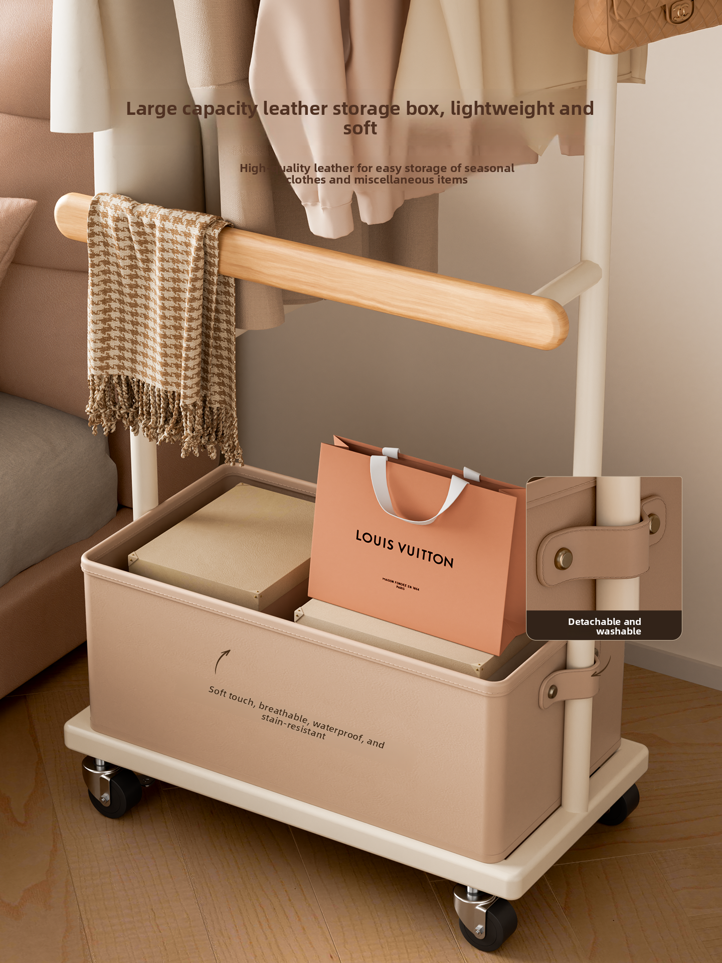 Bedroom Floor Standing Clothes – Coat Rack Standing recenzja i cena