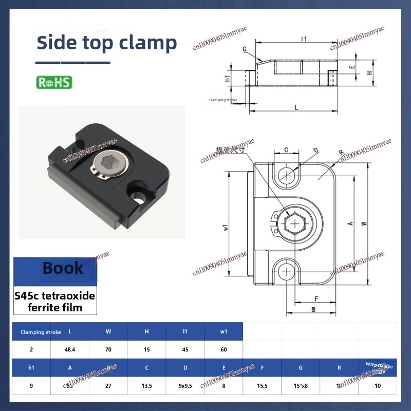 CNC Side Top Fixture, Platen P – Office Furniture And Fixtures recenzja i cena