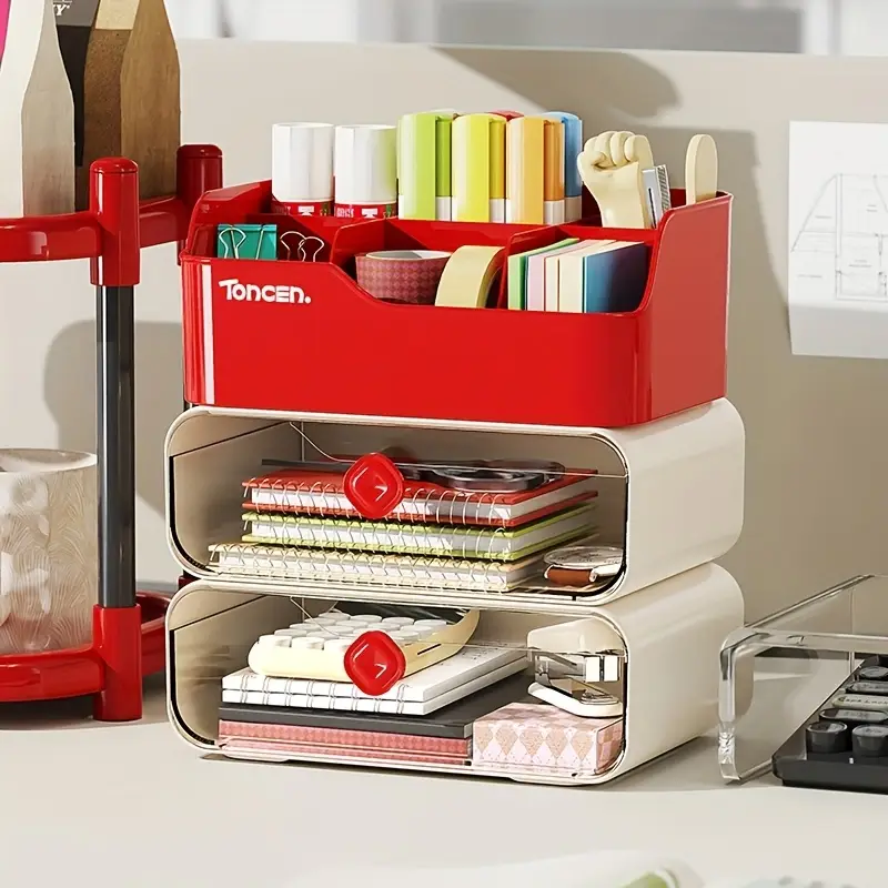 3 Layers Desk Organizer With D – Office Furniture Filing Cabinets recenzja i cena
