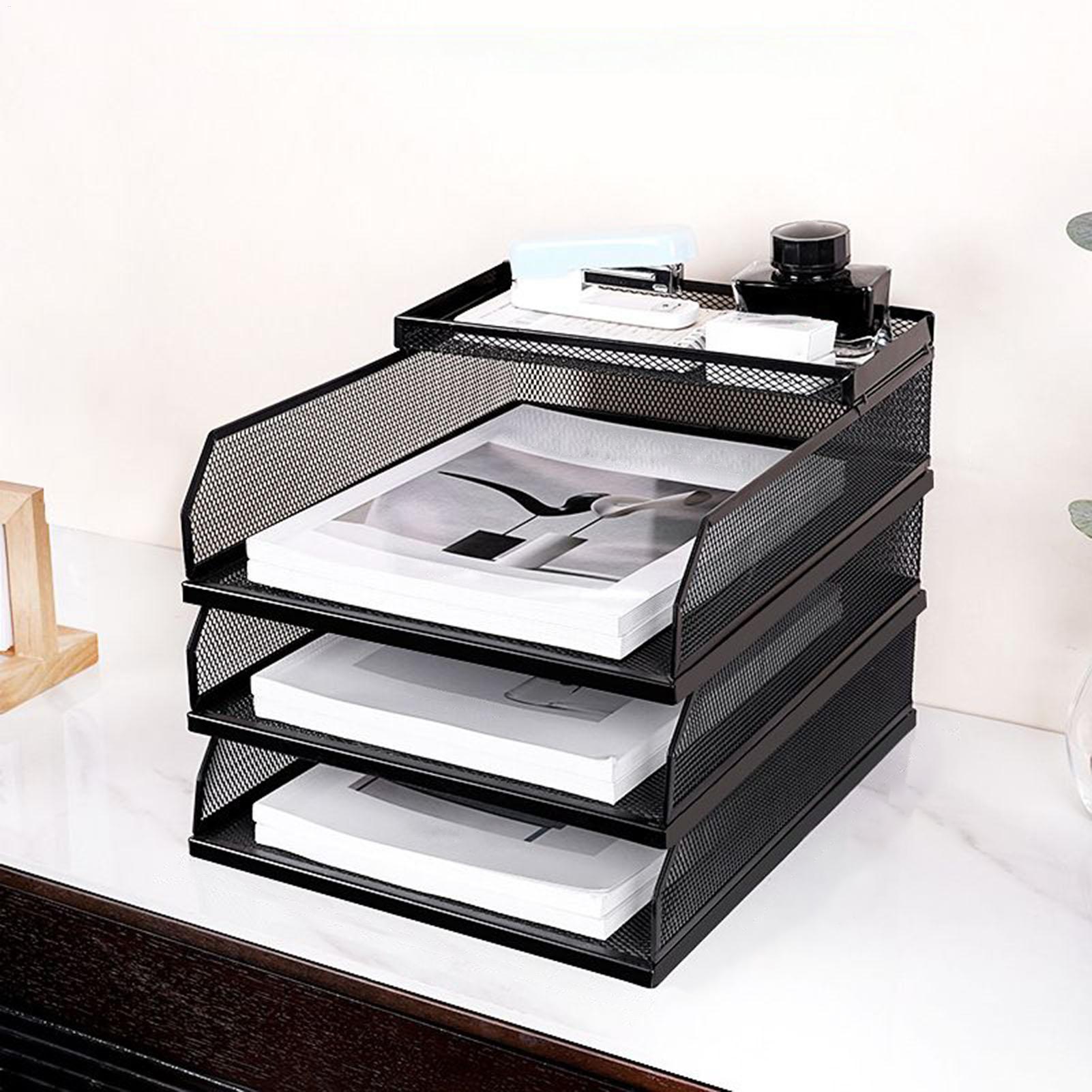 Desk Trays Metal Mesh Stackabl – Drawer Organizer Tray recenzja i cena